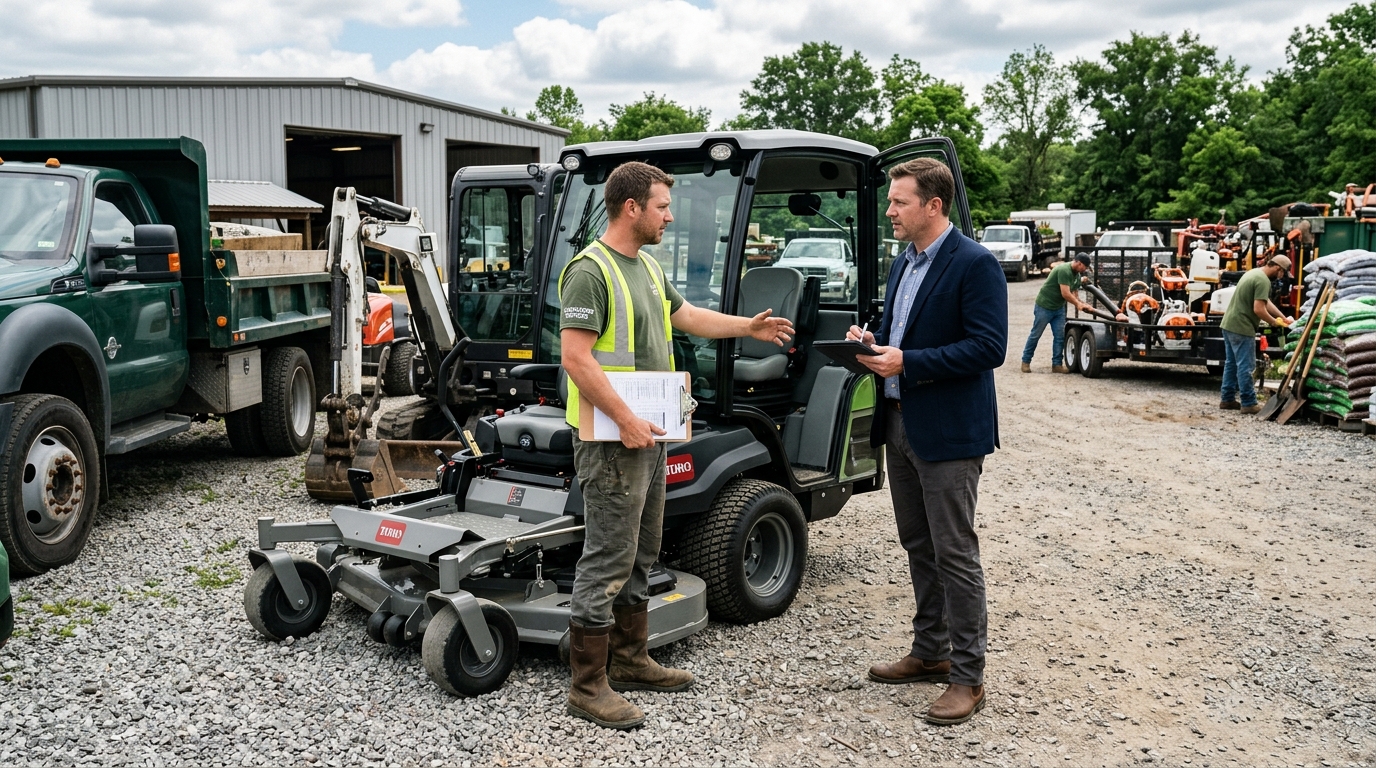 Illustration: Should You Use a Personal Loan for Landscaping Business Funding in 2026?